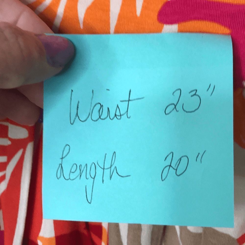 Lane Bryant soft mini skirt in tropical print plus size 22/24 - Picture 5 of 5